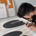 Screenprint - Art – Elephant (50x70) - Dicks Don't Lie - ARTELEBL5070