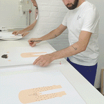 Screenprint - Art – Cheeky Chappy (40x50) - Dicks Don't Lie - ARTCCHVW4050