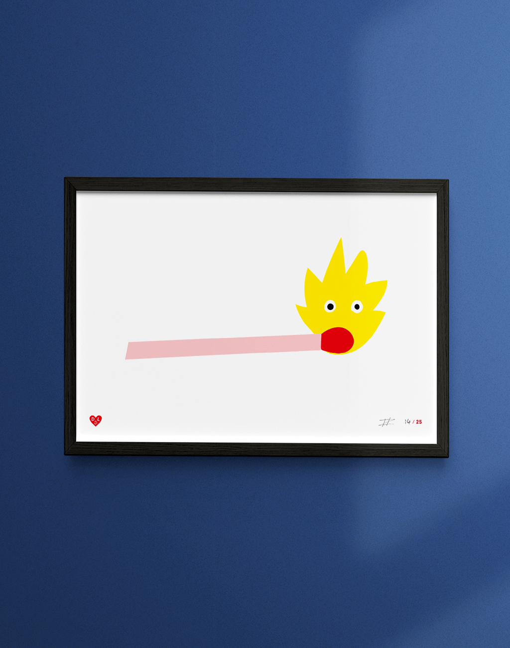 Screenprint - Art – Hot Pants (30x21) - Dicks Don't Lie - ARTHOPVWA4