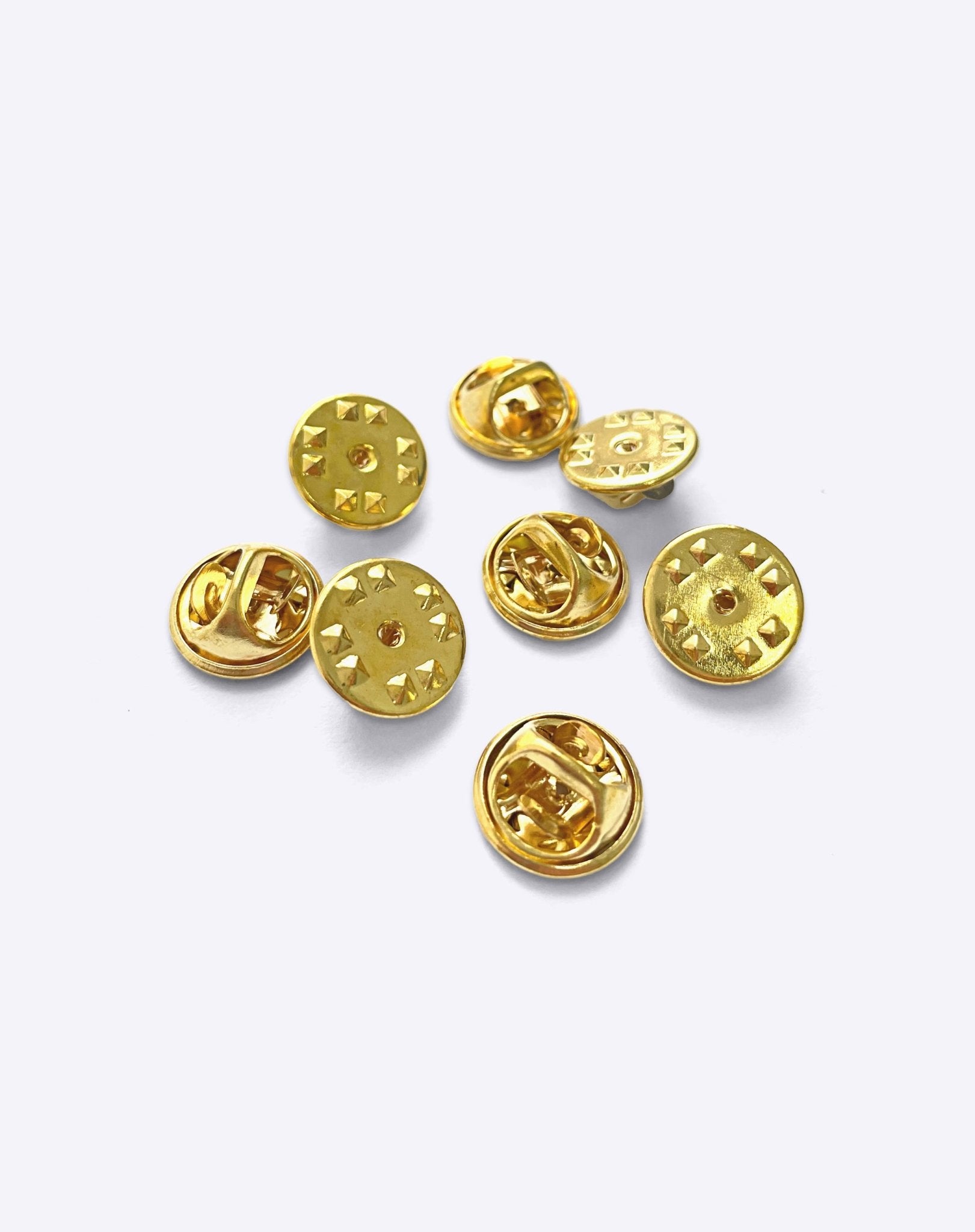 Pin - 8 Pin Backs – Bold Ass Brass - Dicks Don't Lie - CLUBUTBROS