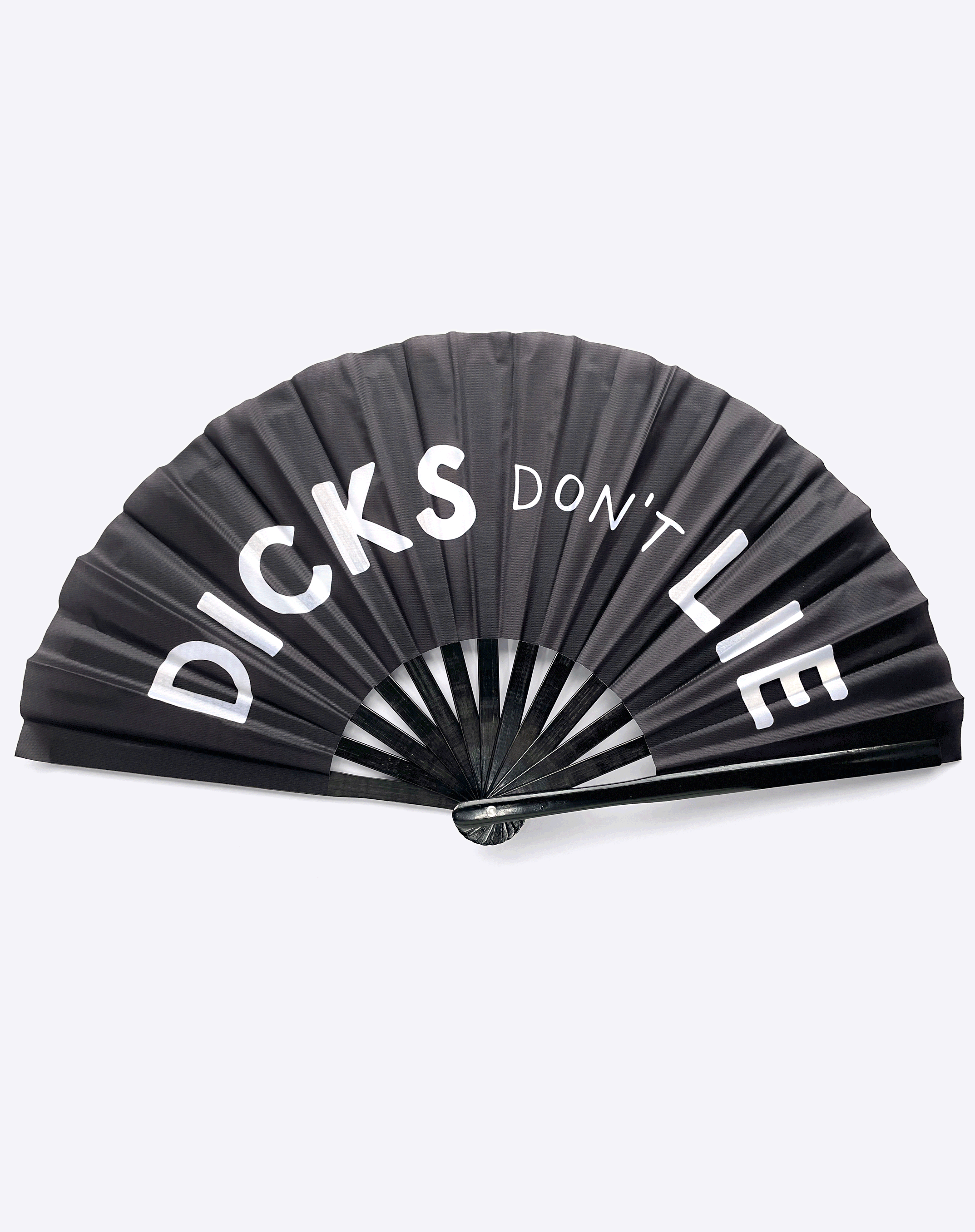 Hand Fan - Huge Fans – Dicks Don't Lie - Dicks Don't Lie - LFASOCEOCOS