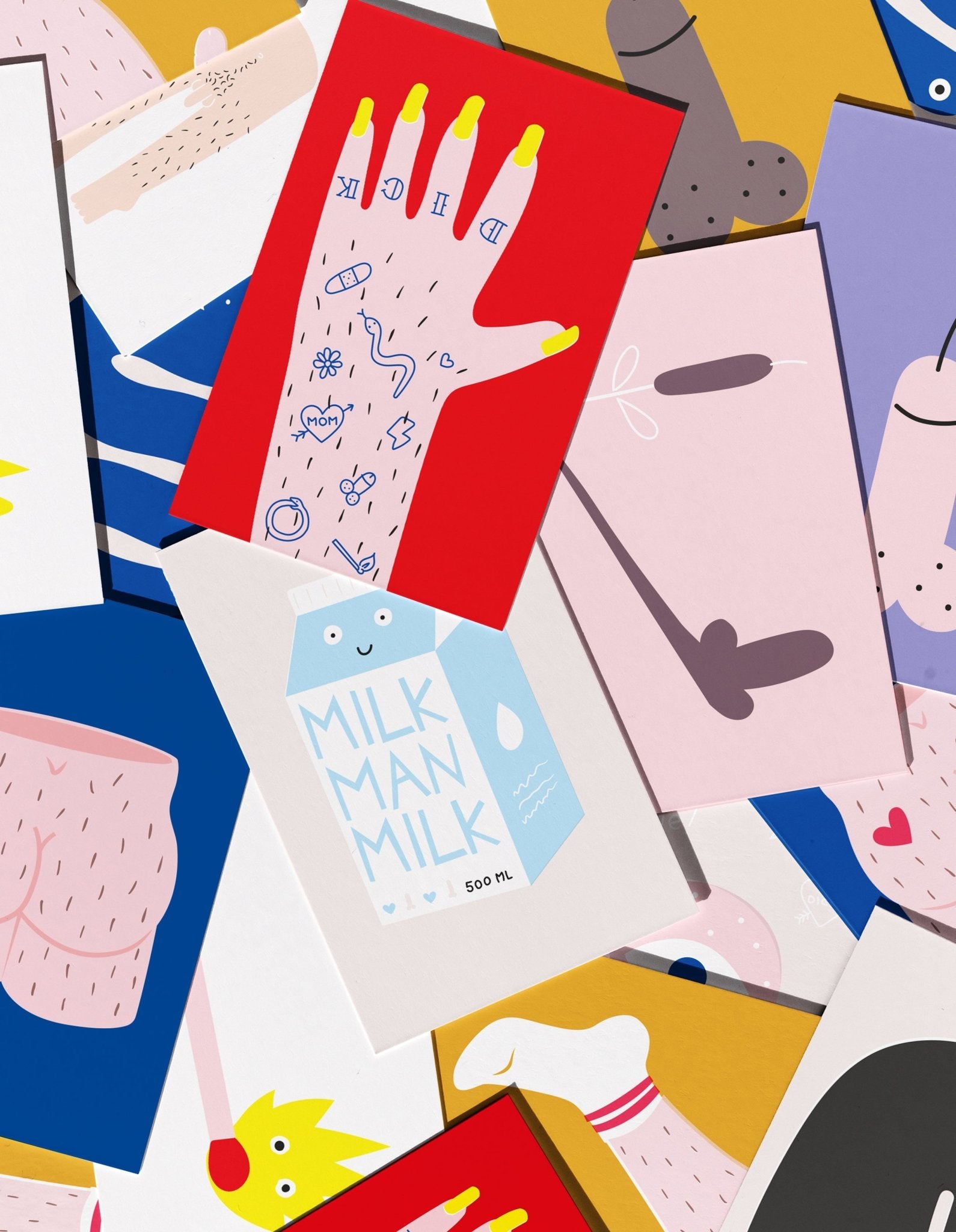 Art Card - Art Card – Arty Farty - Dicks Don't Lie - ACAARFBBA6