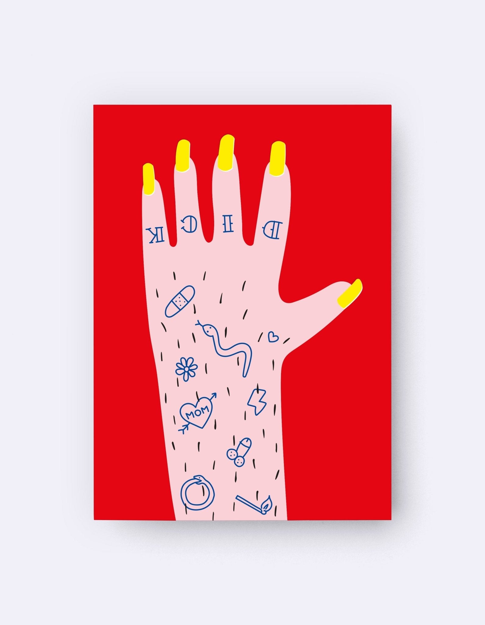 Art Card - Art Card – Nailed it - Dicks Don't Lie - ACANITBRA6