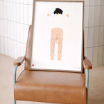 Screenprint - Art – Cheeky Chappy (40x50) - Dicks Don't Lie - ARTCCHVW4050