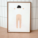 Screenprint - Art – Cheeky Chappy (40x50) - Dicks Don't Lie - ARTCCHVW4050