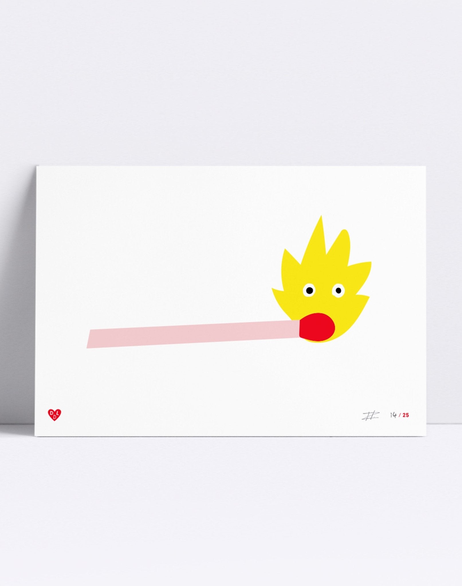 Screenprint - Art – Hot Pants (30x21) - Dicks Don't Lie - ARTHOPVWA4