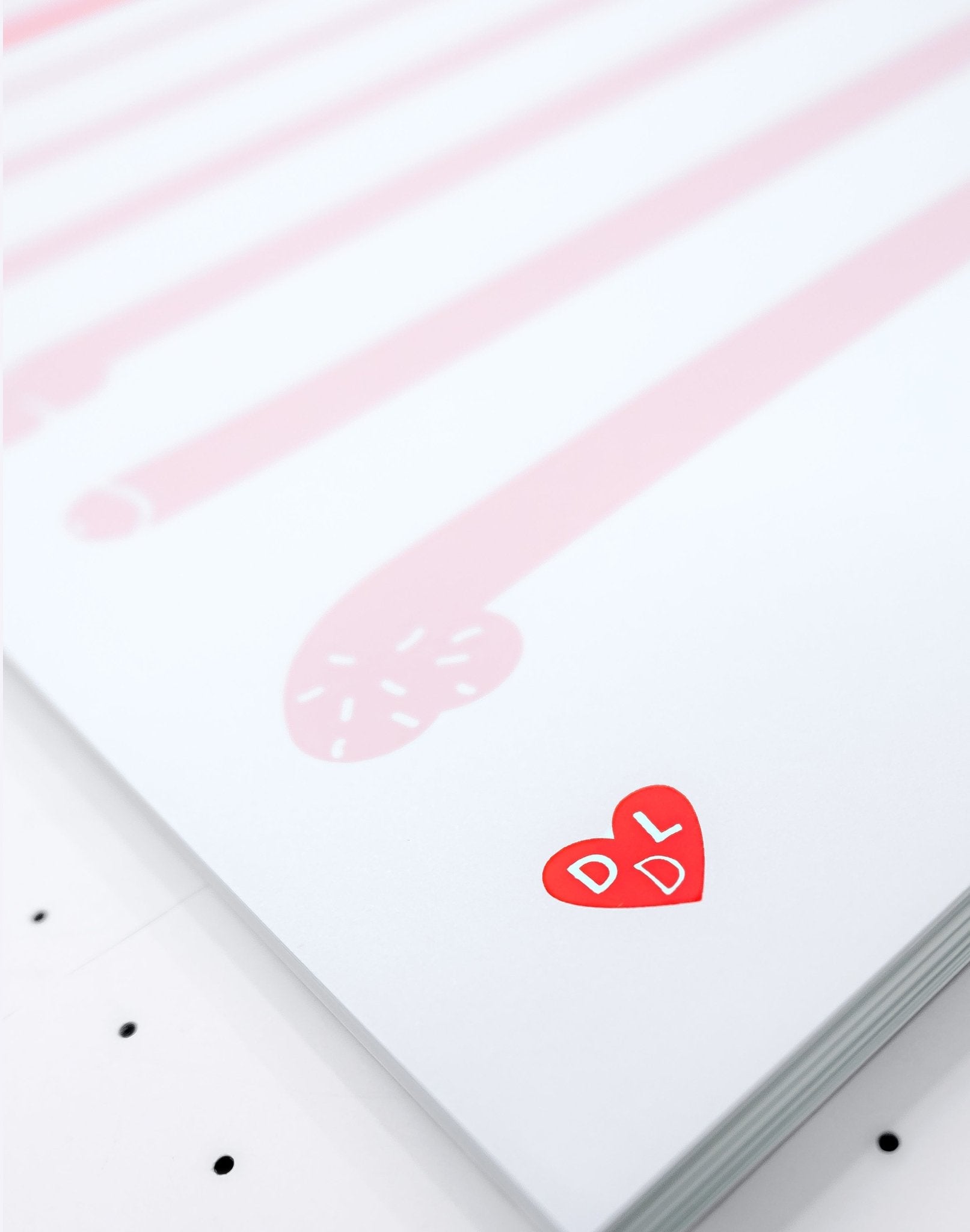 Screenprint - Art – Keep it Straight (A3) - Dicks Don't Lie - ARTKISCPA3