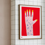 Screenprint - Art – Nailed it (30x40) - Dicks Don't Lie - ARTNITBR3040