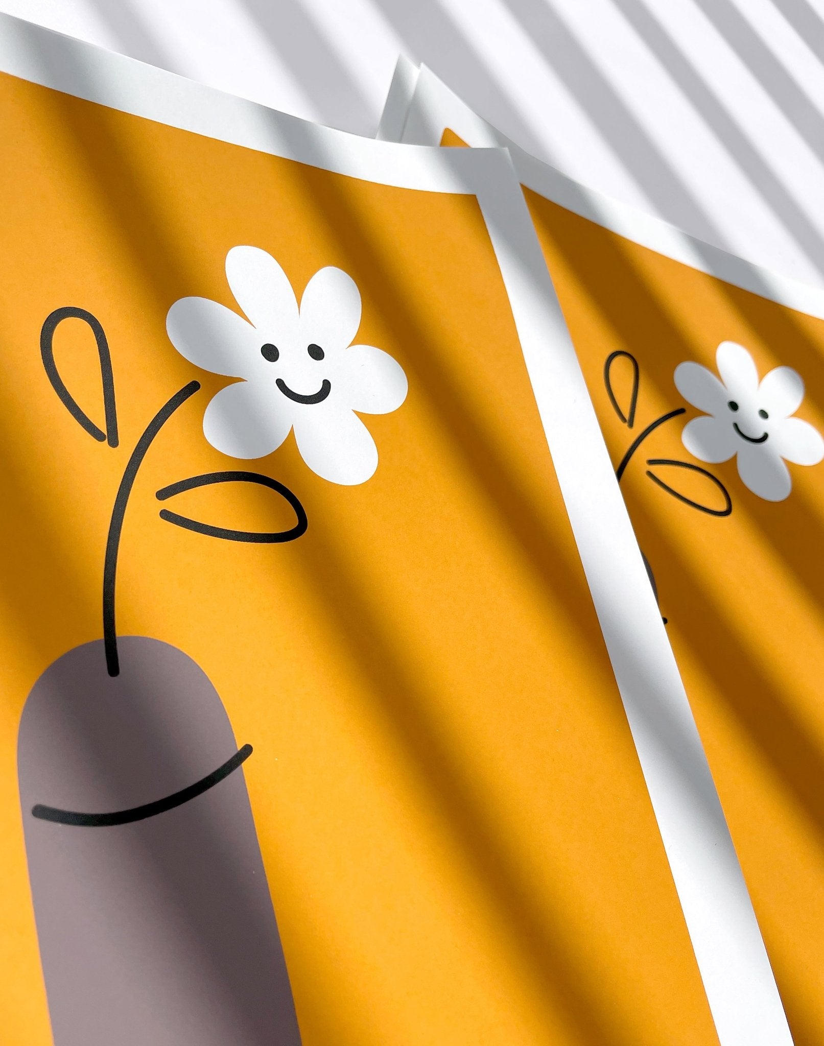 Screenprint - Art – Whoopsy Daisy (21x30) - Dicks Don't Lie - ARTWDAOCA4