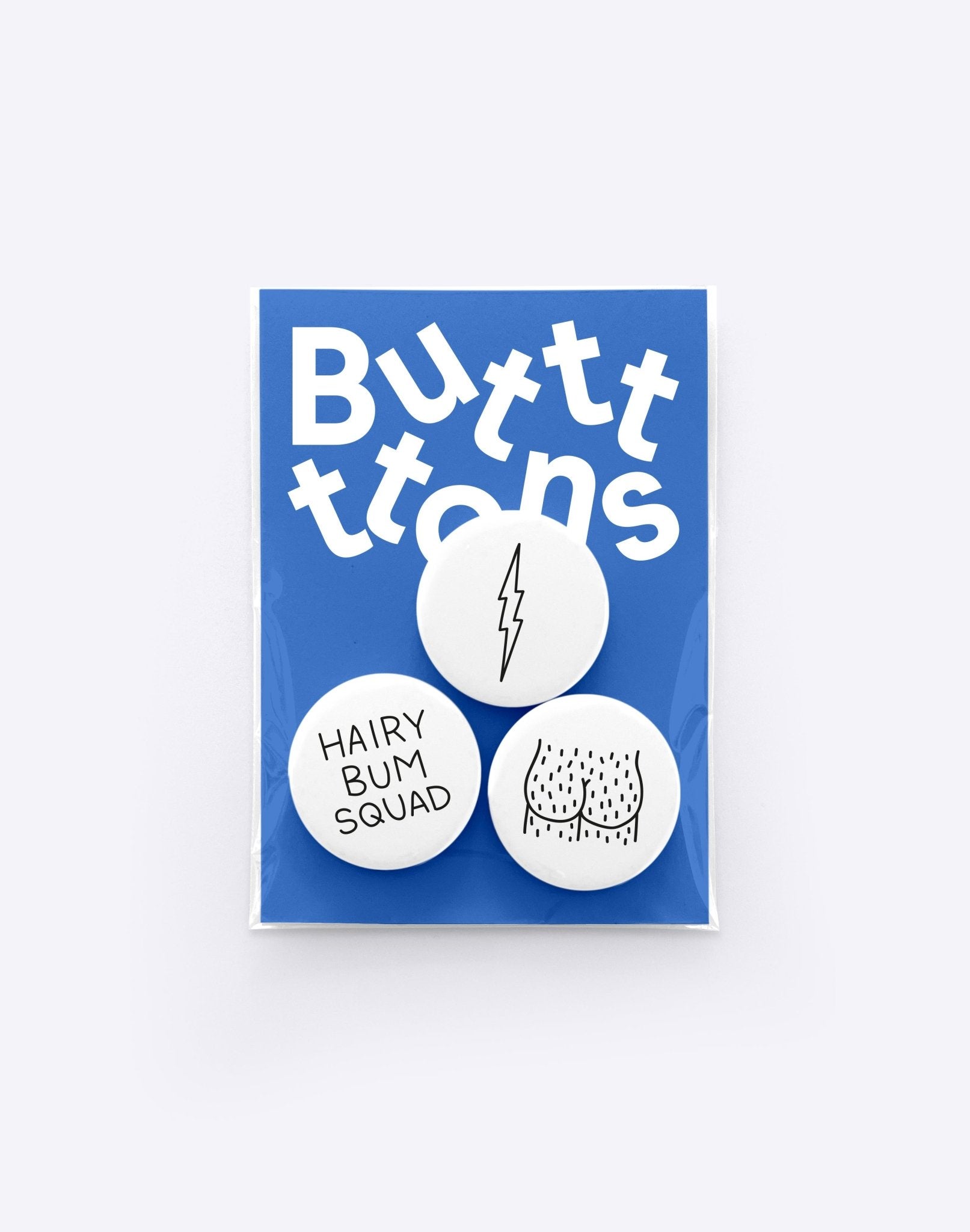 Butt - Ons - Butt - Ons – Hairy Bum Squad - Dicks Don't Lie - BUTHBSBW03