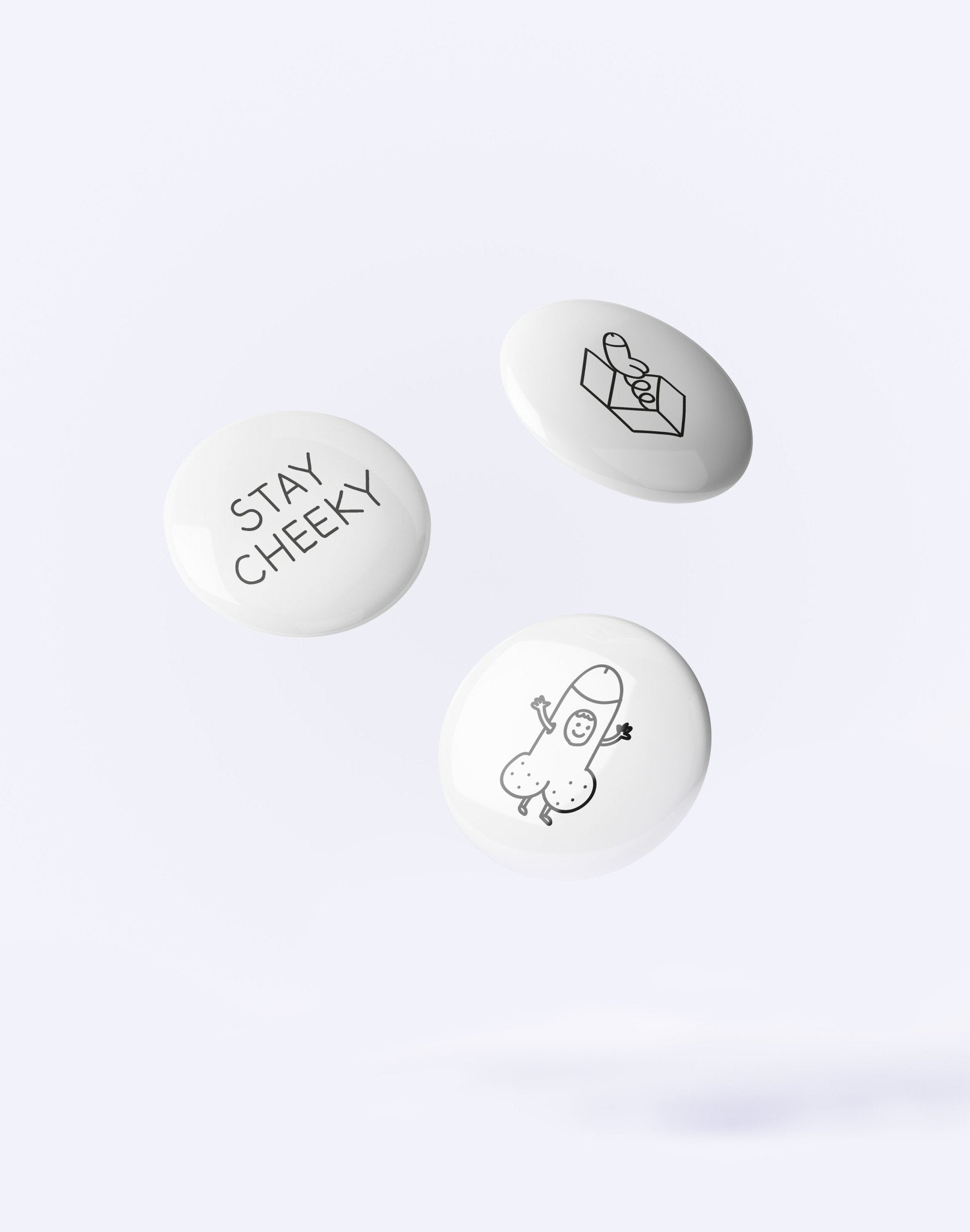 Butt - Ons - Butt - Ons – Stay Cheeky - Dicks Don't Lie - BUTSTCBW03