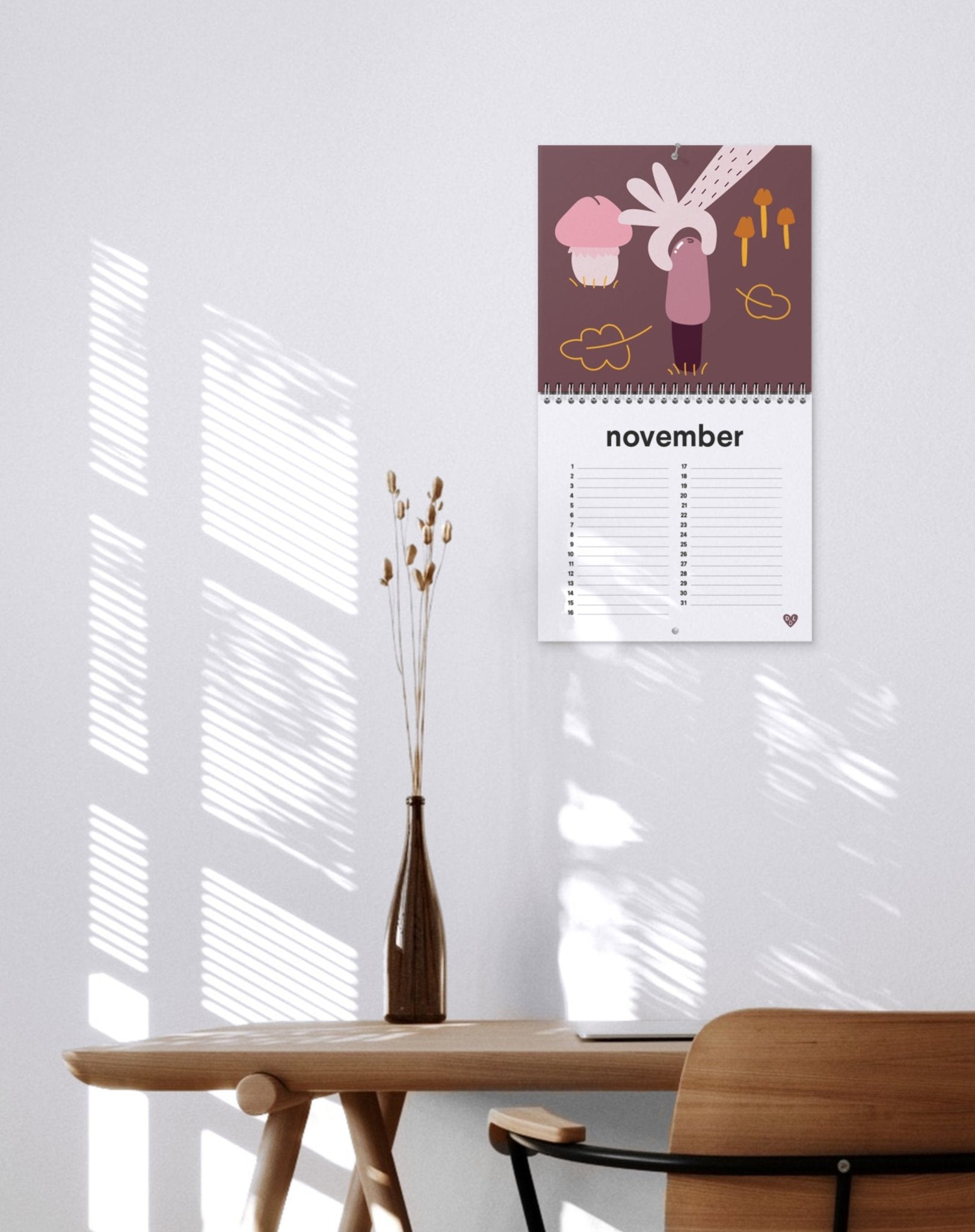 B - day Calendar - Calendar – B - Day Dicks - Dicks Don't Lie - CALBDDCPOS