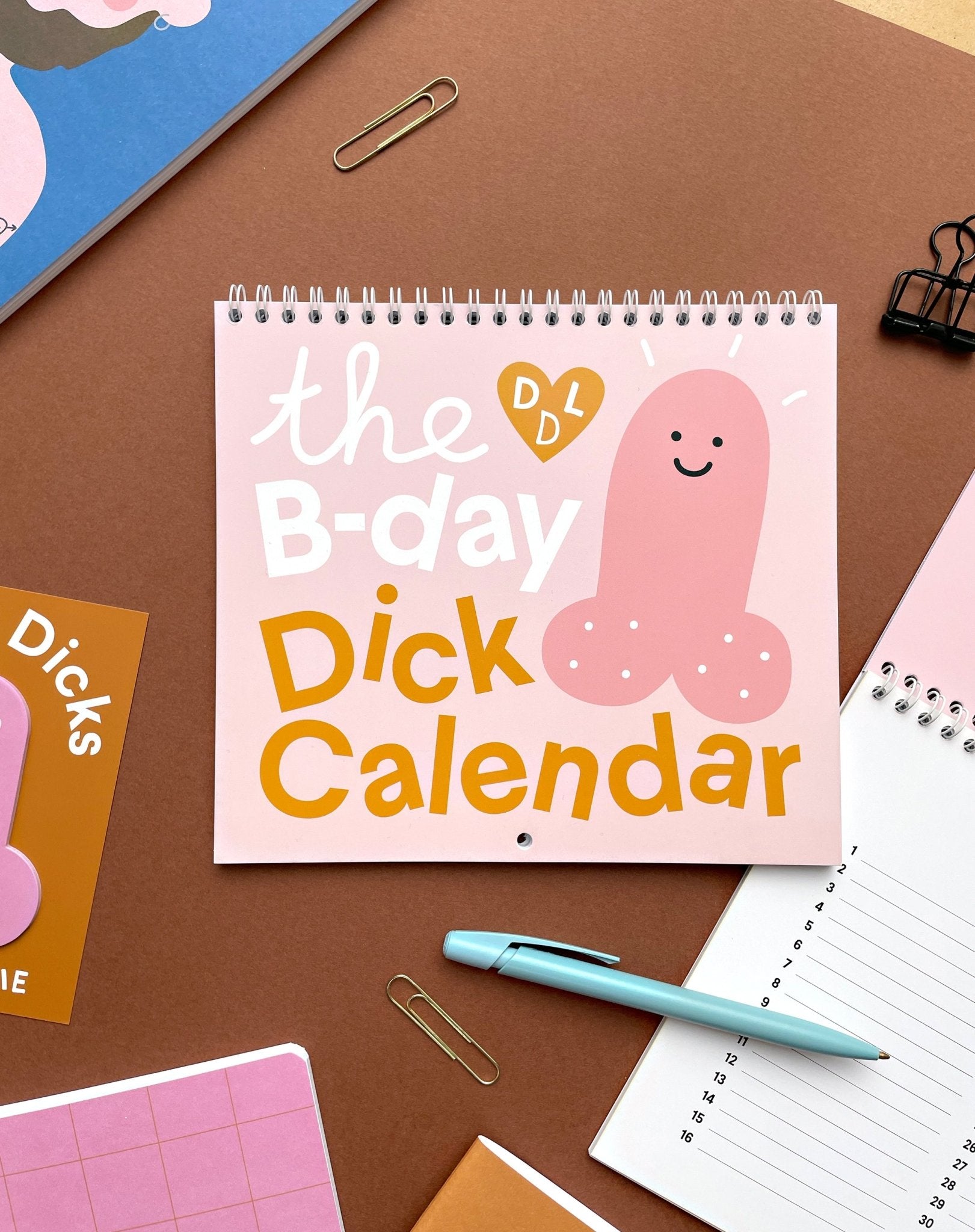 B - day Calendar - Calendar – B - Day Dicks - Dicks Don't Lie - CALBDDCPOS