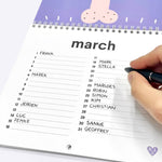 B - day Calendar - Calendar – B - Day Dicks - Dicks Don't Lie - CALBDDCPOS