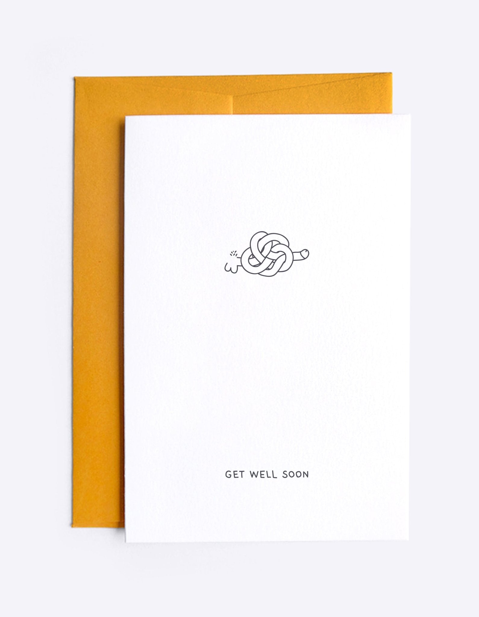 Card - Card – Get well soon - Dicks Don't Lie - GCAGWSBWA6