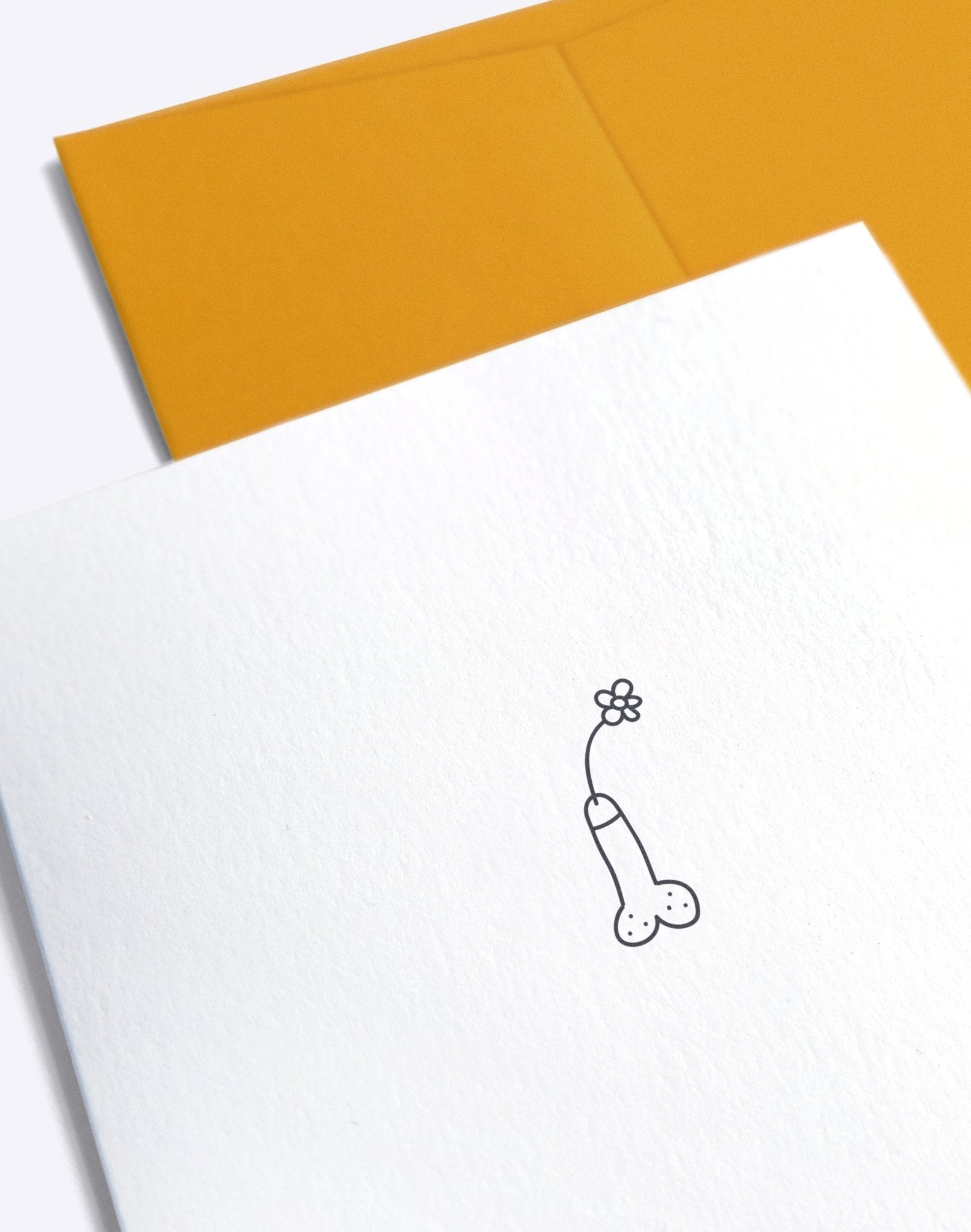 Card - Card – Just because - Dicks Don't Lie - GCAJBEBWA6