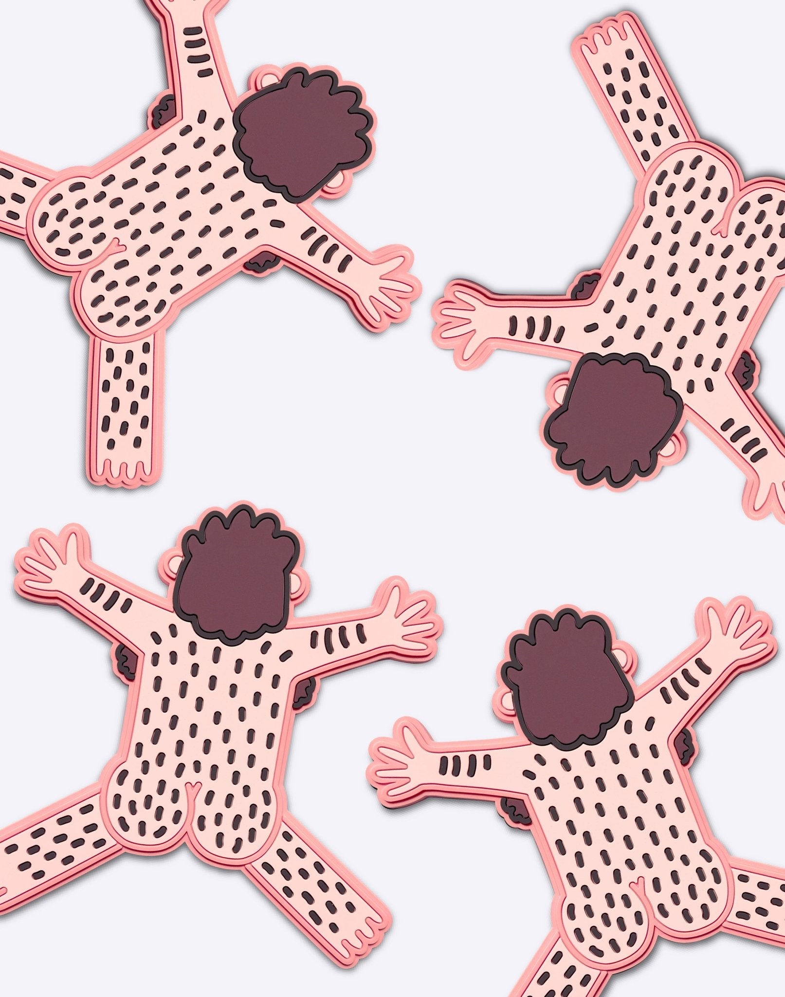 Coasters - Coasters – Box of 4 Bare Bears - Dicks Don't Lie - COABABCP04