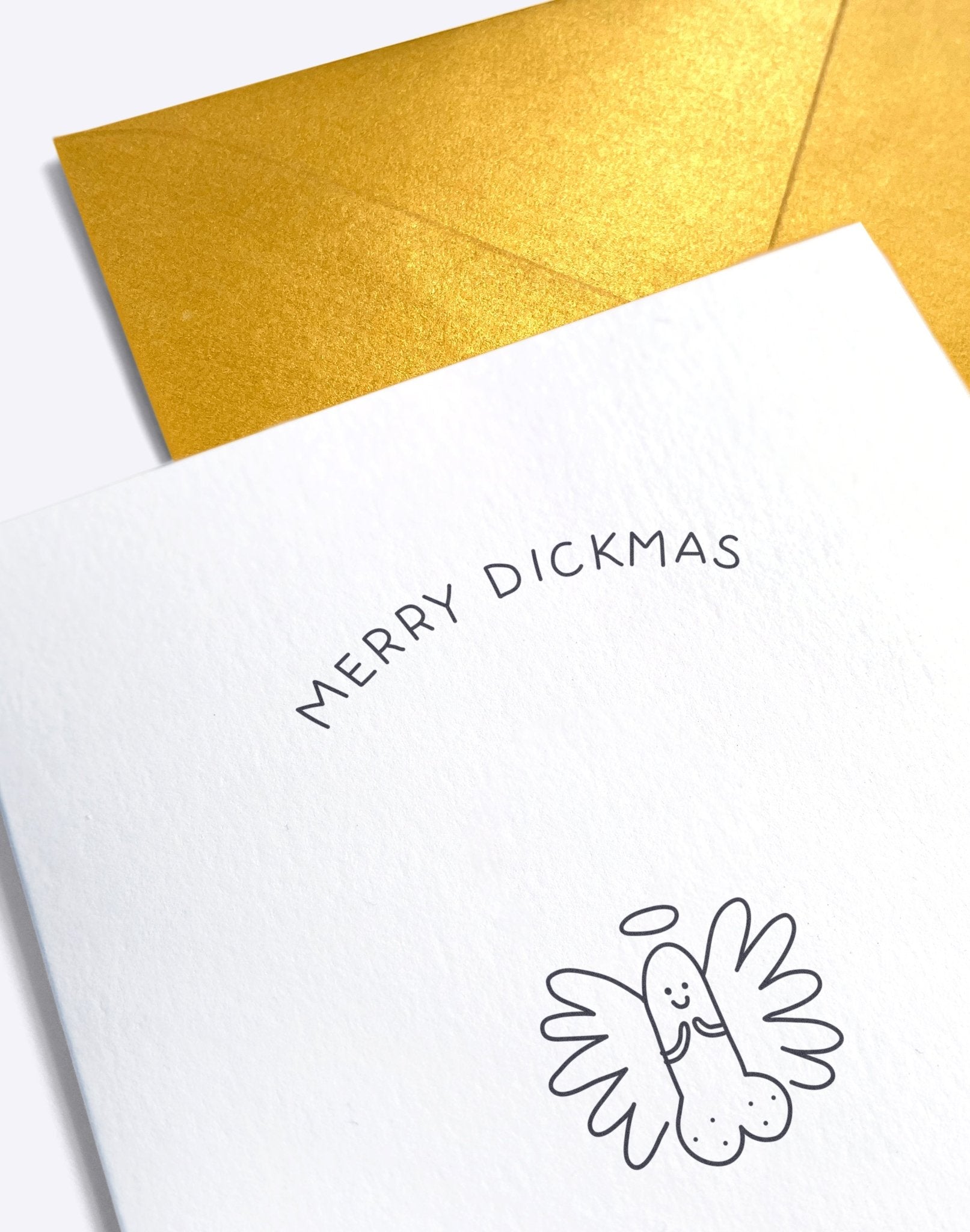 Dickmas Card - Dickmas Card – A magical angel for you - Dicks Don't Lie - DCAANGBWA6