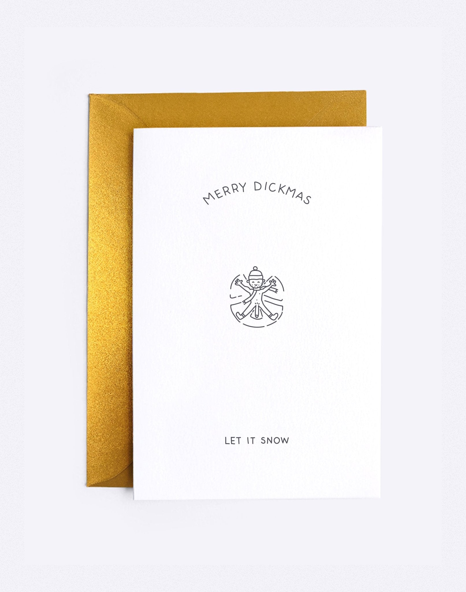 Dickmas Card - Dickmas Card – Bundle of 8 - Dicks Don't Lie - DCAB08LBA6