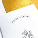 Dickmas Card - Dickmas Card – Let it snow - Dicks Don't Lie - DCALISBWA6