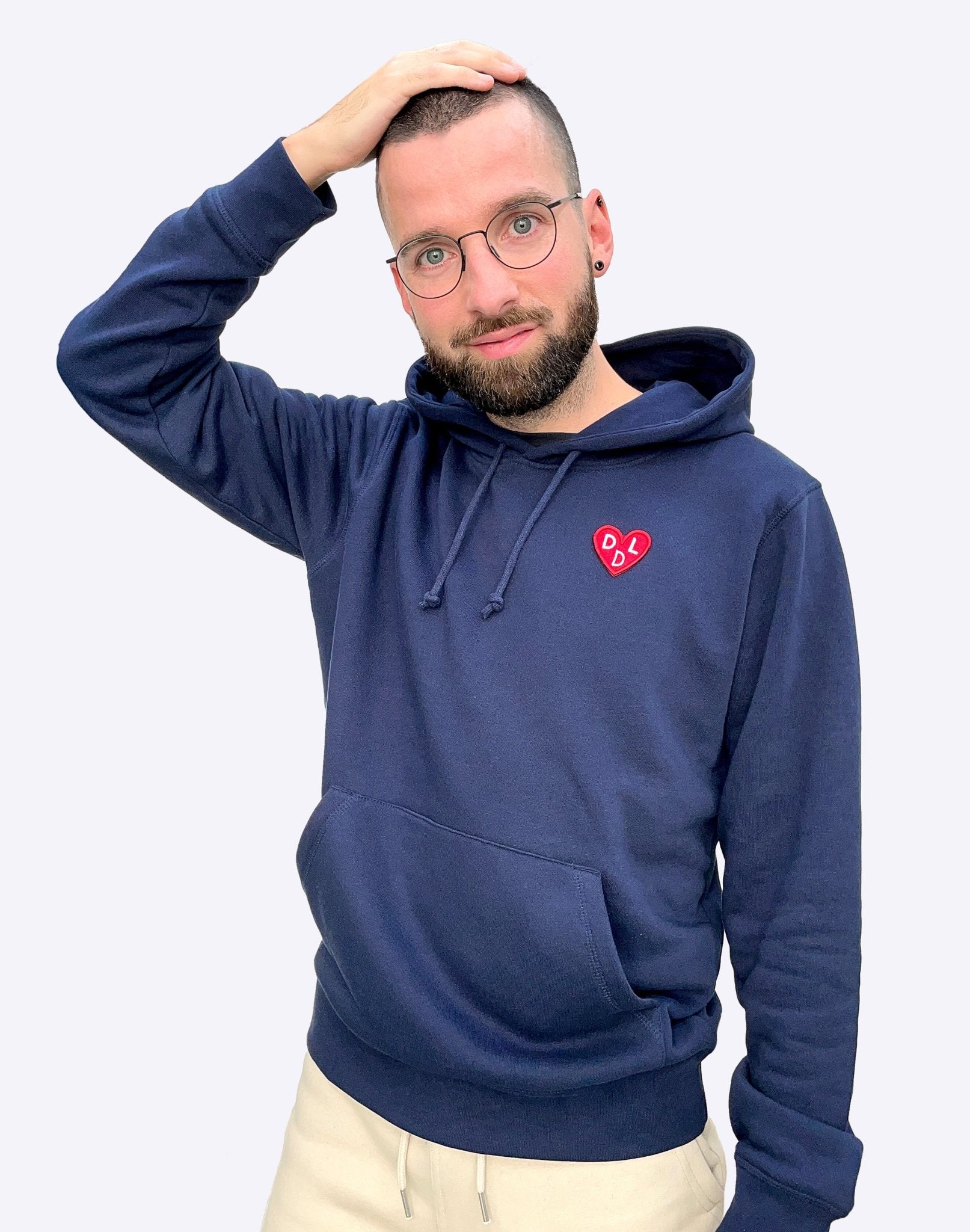 Hoodie - Hoodie – DDL Heart Patch - Dicks Don't Lie - 2214285