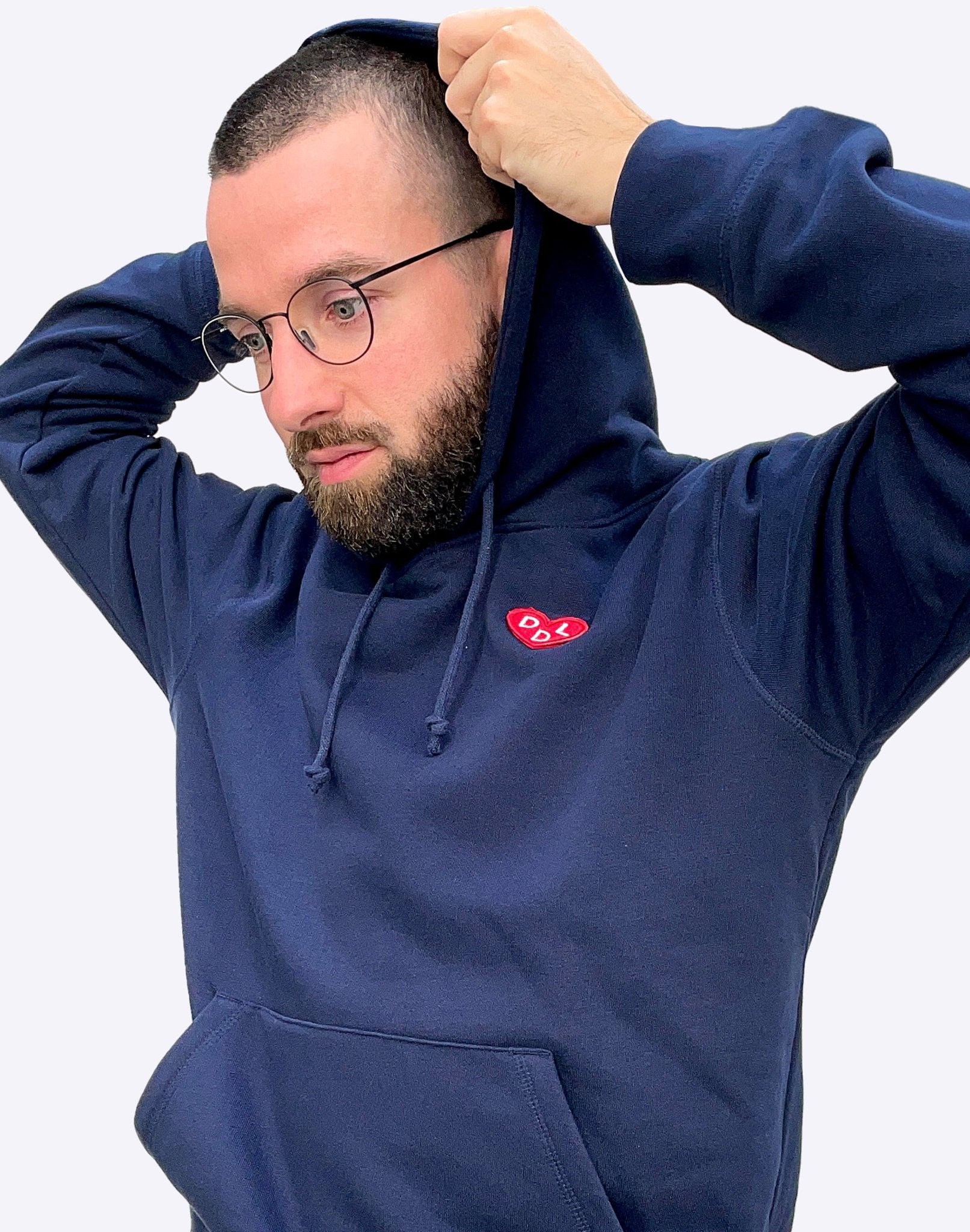 Hoodie - Hoodie – DDL Heart Patch - Dicks Don't Lie - 2214285