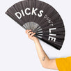 Hand Fan - Huge Fans – Dicks Don't Lie - Dicks Don't Lie - LFASOCEOCOS