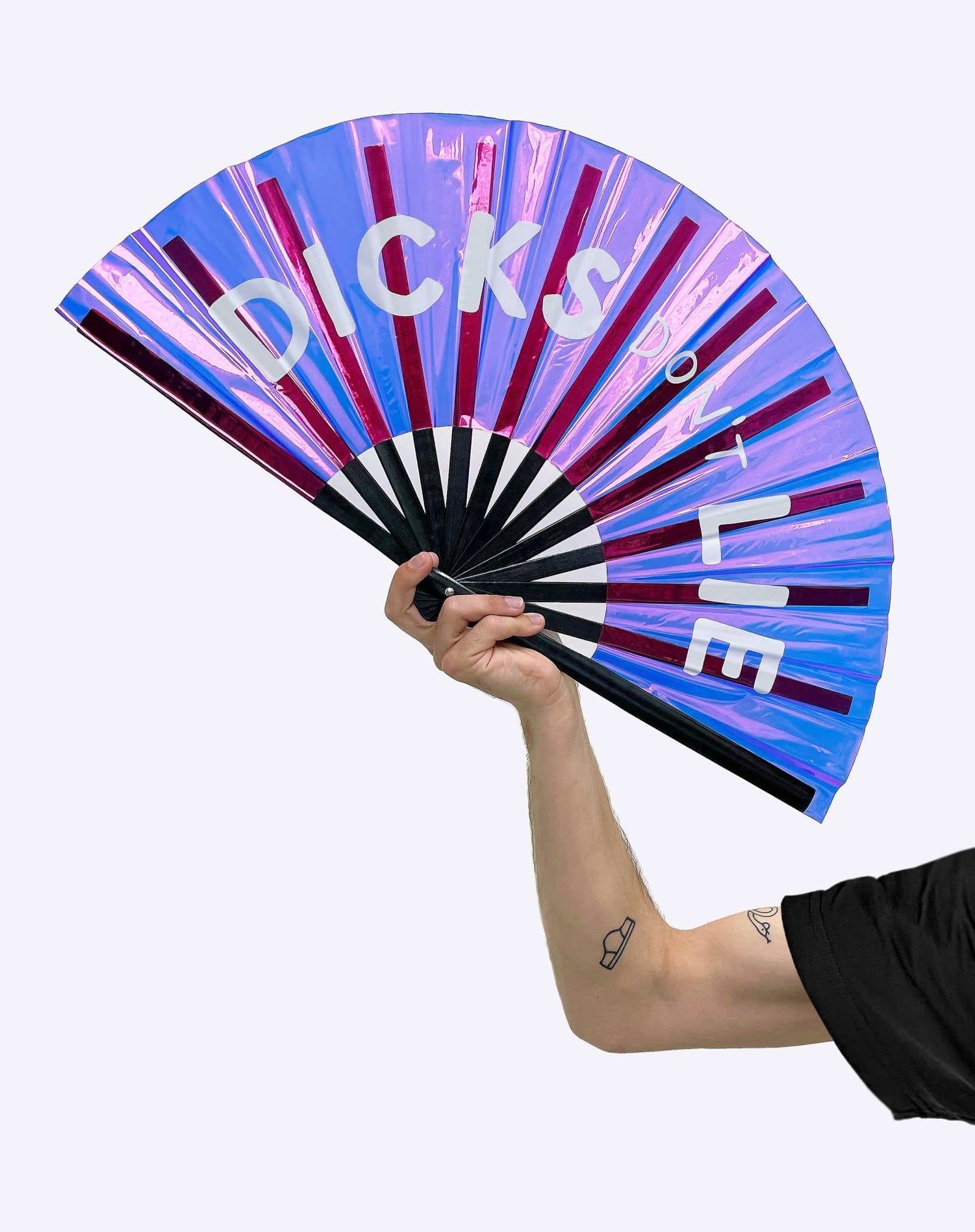Hand Fan - Huge Fans – Dicks Don't Lie - Dicks Don't Lie - LFASOCEOCOS