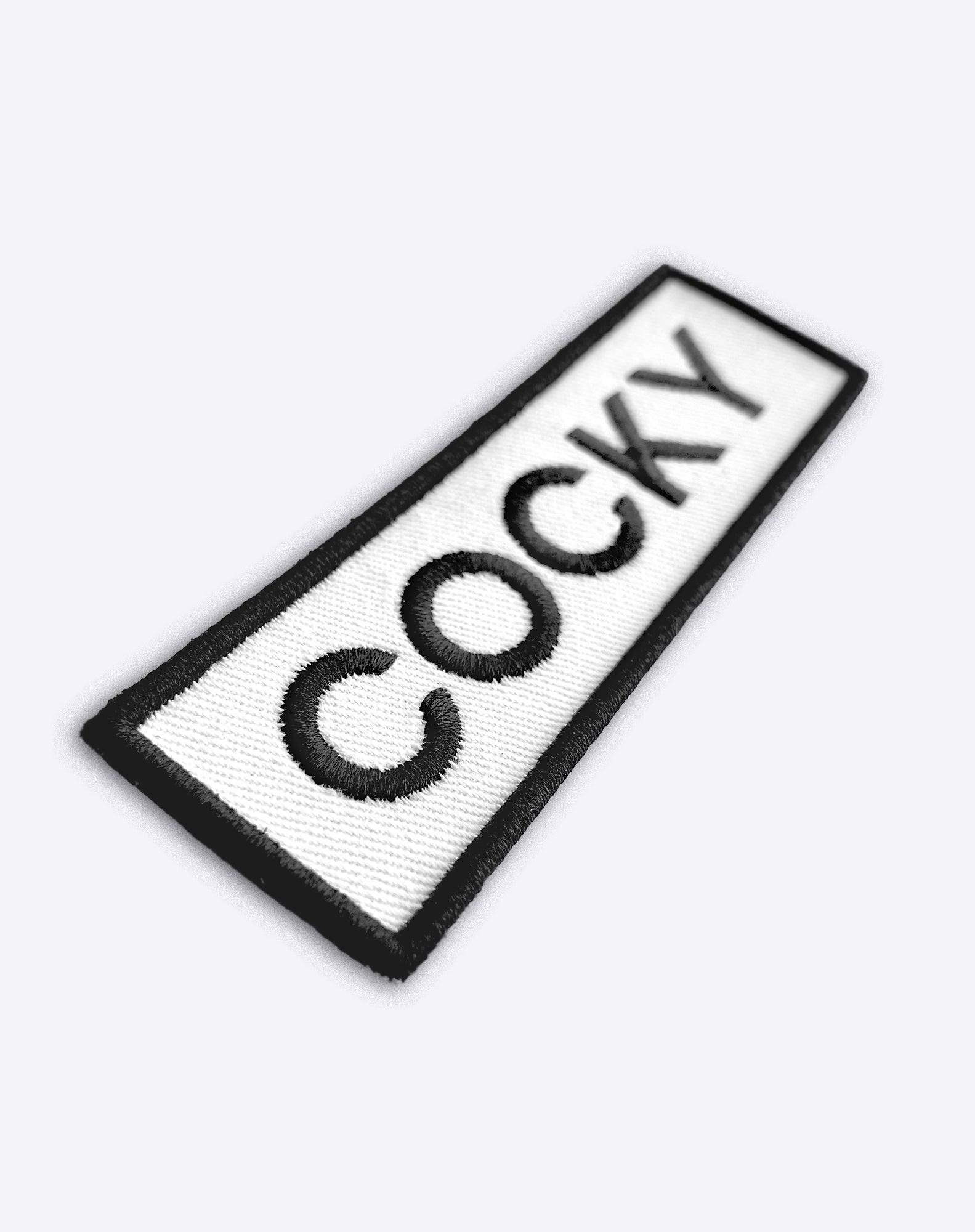 Iron - On Patch - Iron - On Patch – Cocky - Dicks Don't Lie - IOPCOCVWOS