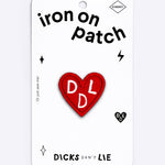 Iron - On Patch - Iron - On Patch – DDL Heart - Dicks Don't Lie - IOPDDLBROS