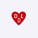 Iron - On Patch - Iron - On Patch – DDL Heart - Dicks Don't Lie - IOPDDLBROS