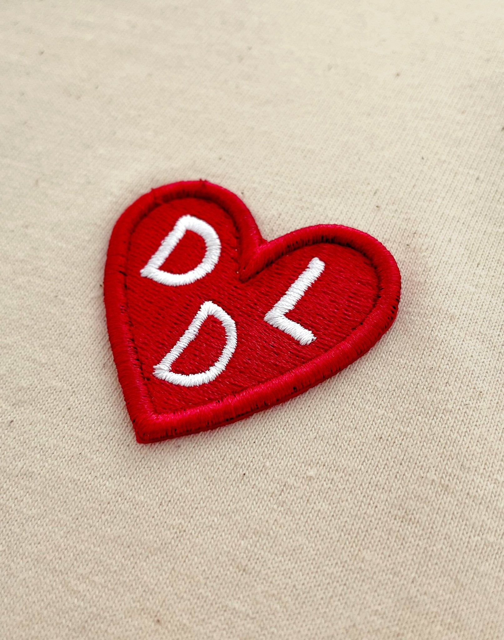 Iron - On Patch - Iron - On Patch – DDL Heart - Dicks Don't Lie - IOPDDLBROS