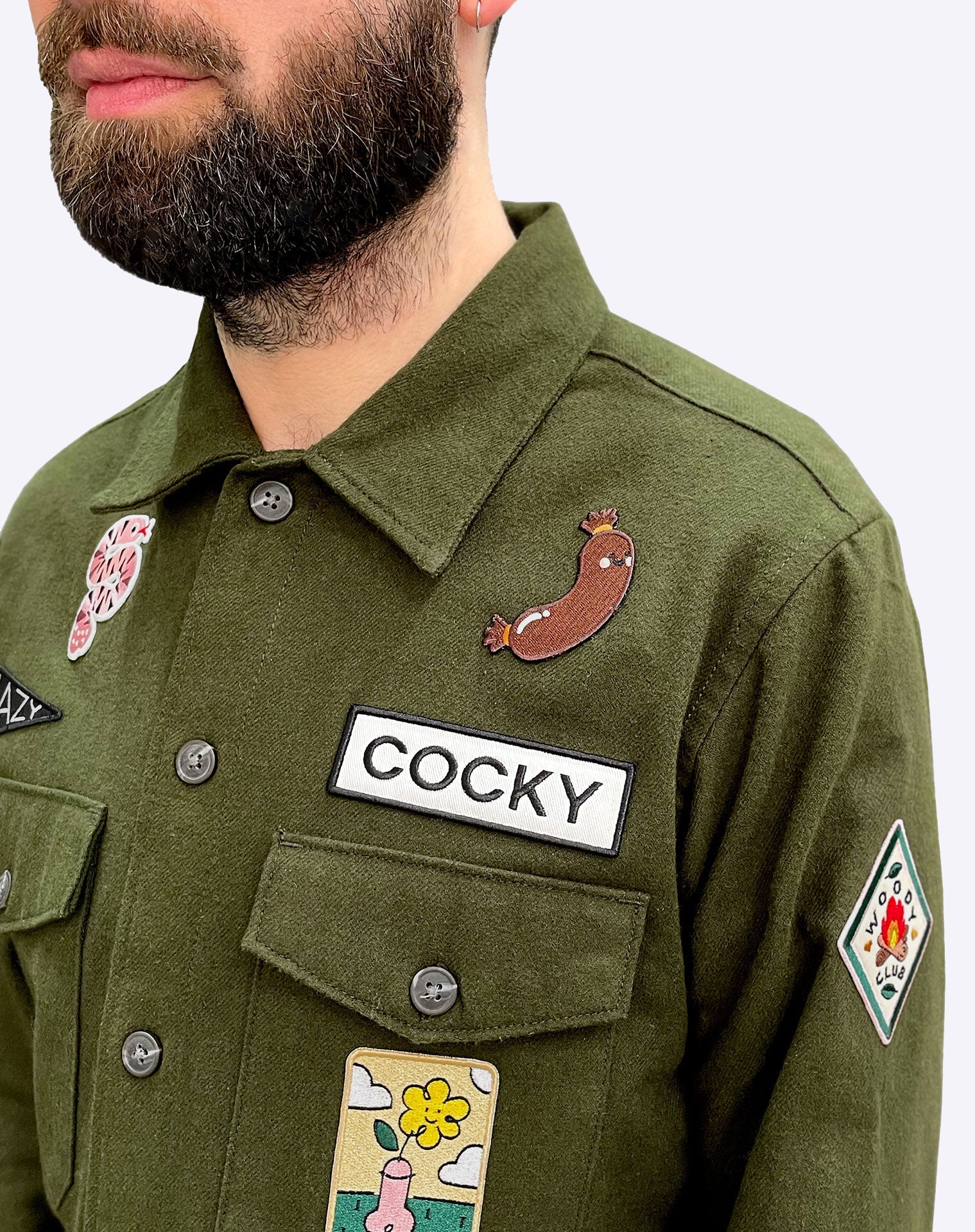 Iron - On Patch - Iron - On Patch – Hey Babe - Dicks Don't Lie - IOPHEYOCOS