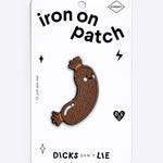 Iron - On Patch - Iron - On Patch – Saucy Sausage - Dicks Don't Lie - IOPSAUBNOS