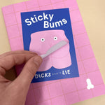 Sticky Notes - Memo Notes – Sticky Bums - Dicks Don't Lie - MEMSTBCPOS