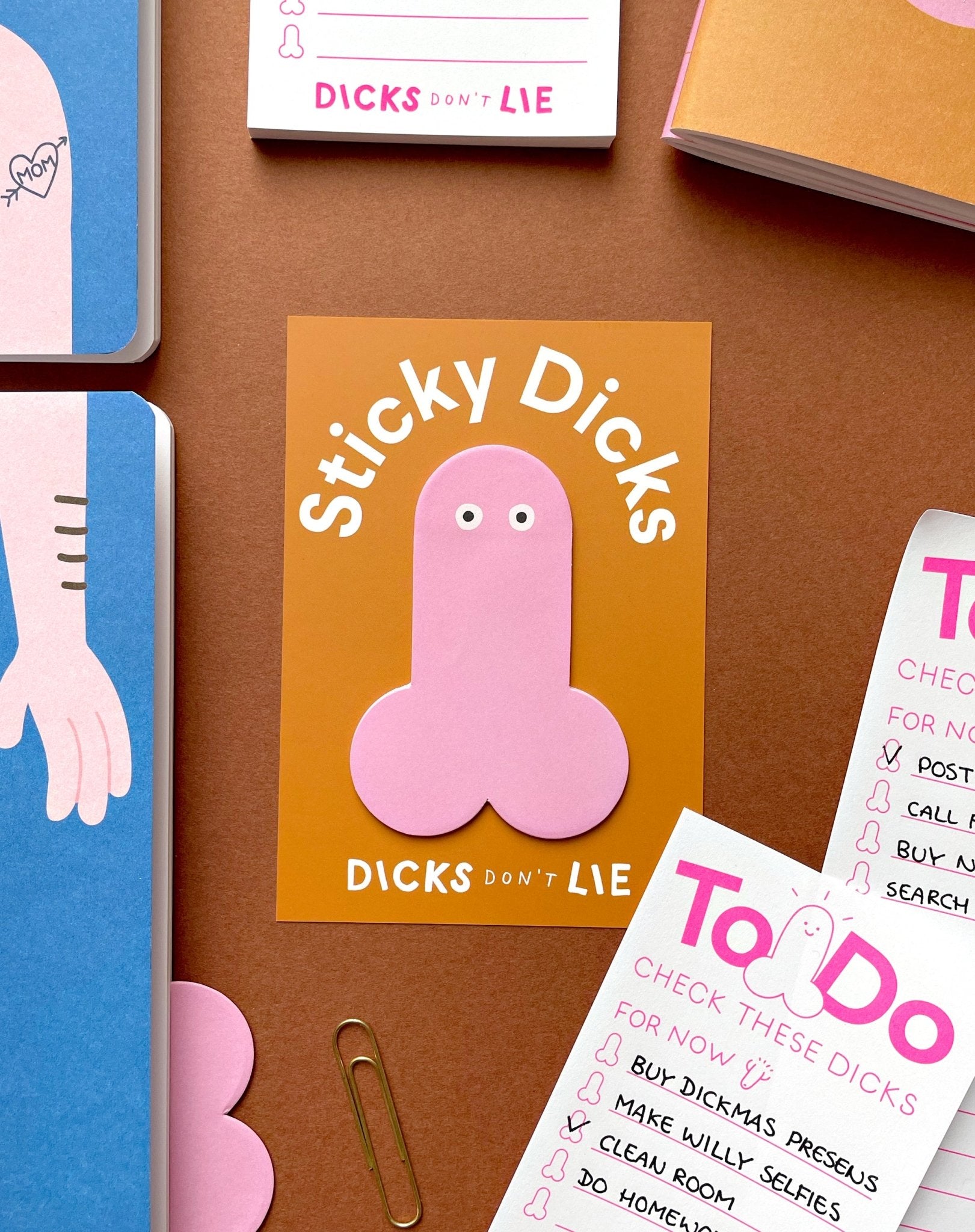 Sticky Notes - Memo Notes – Sticky Dicks - Dicks Don't Lie - MEMSTDCPOS