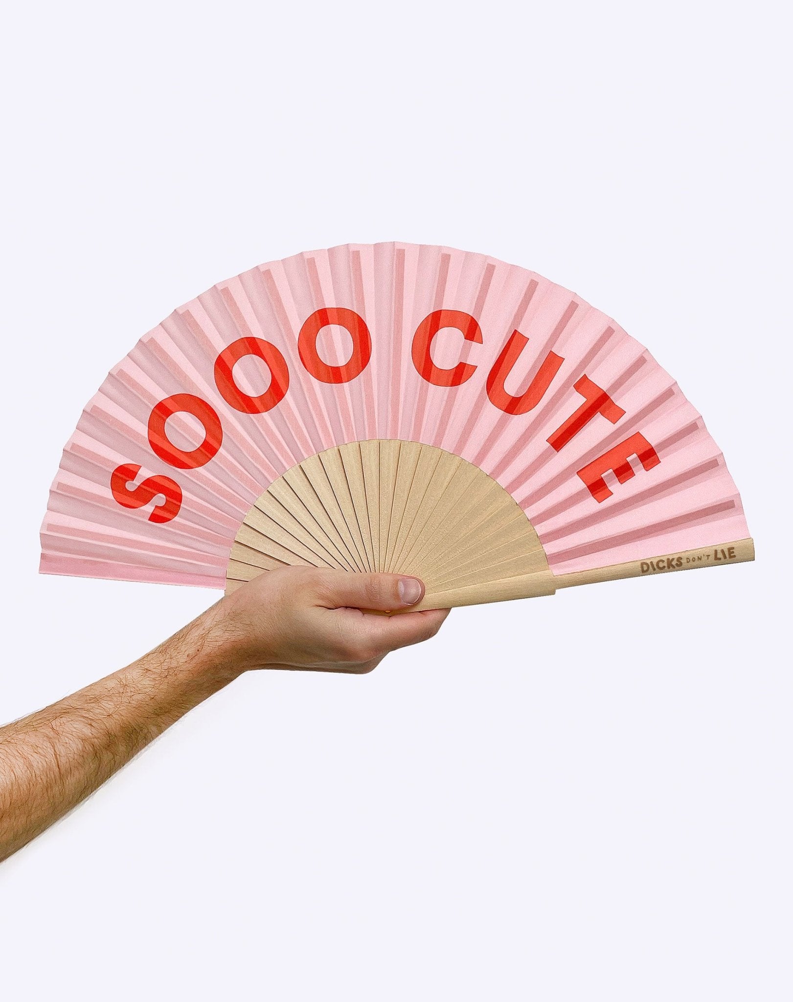 Hand Fan - My Little Fanny – Sooo Cute - Dicks Don't Lie - LFASOCEOCOS