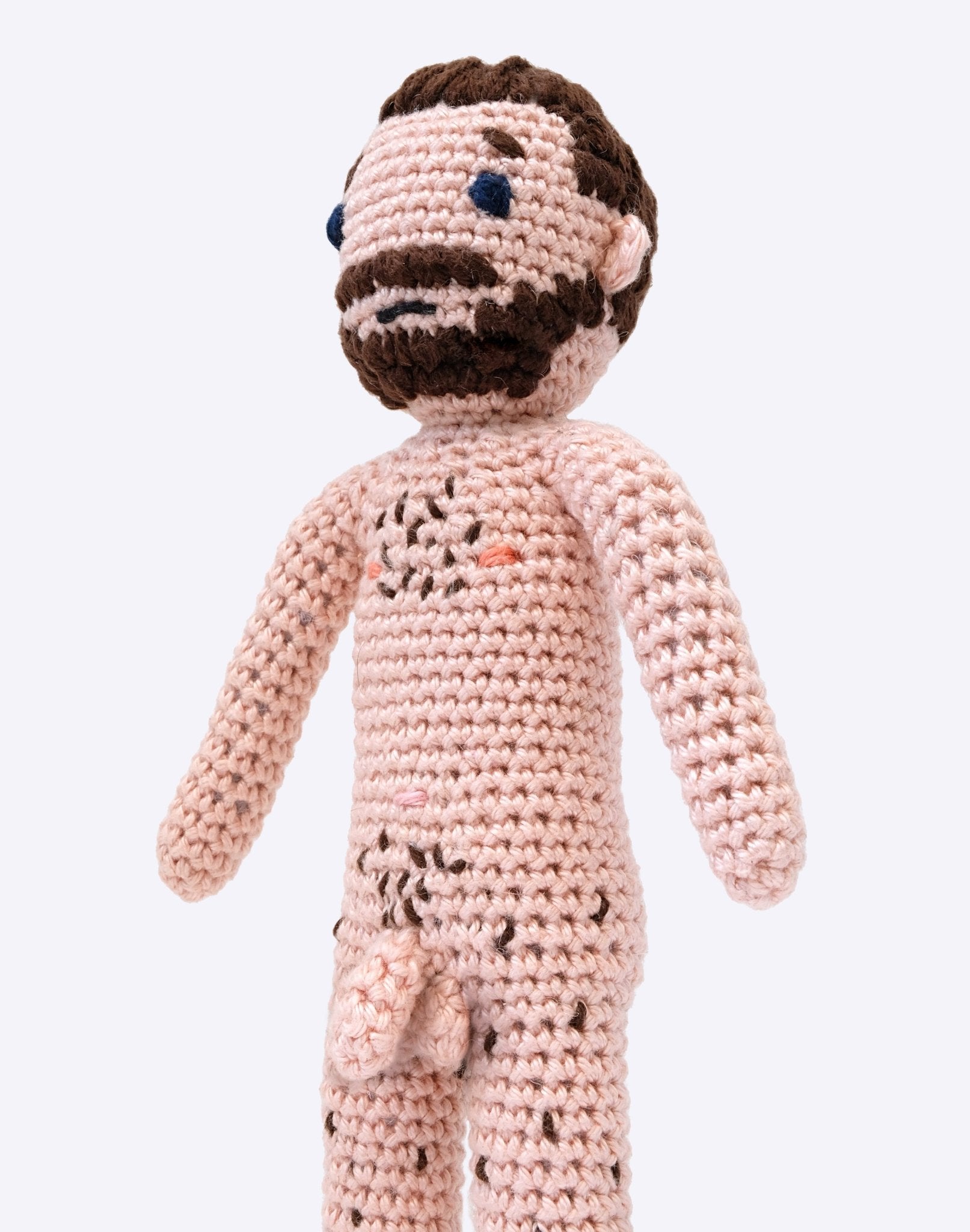 Crochet Doll - Nude Dude – Roger - Dicks Don't Lie - NUDROGCPOS