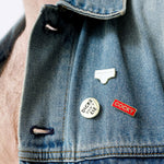 Pin - Pin – Cocky Red - Dicks Don't Lie - PINCOCCROS