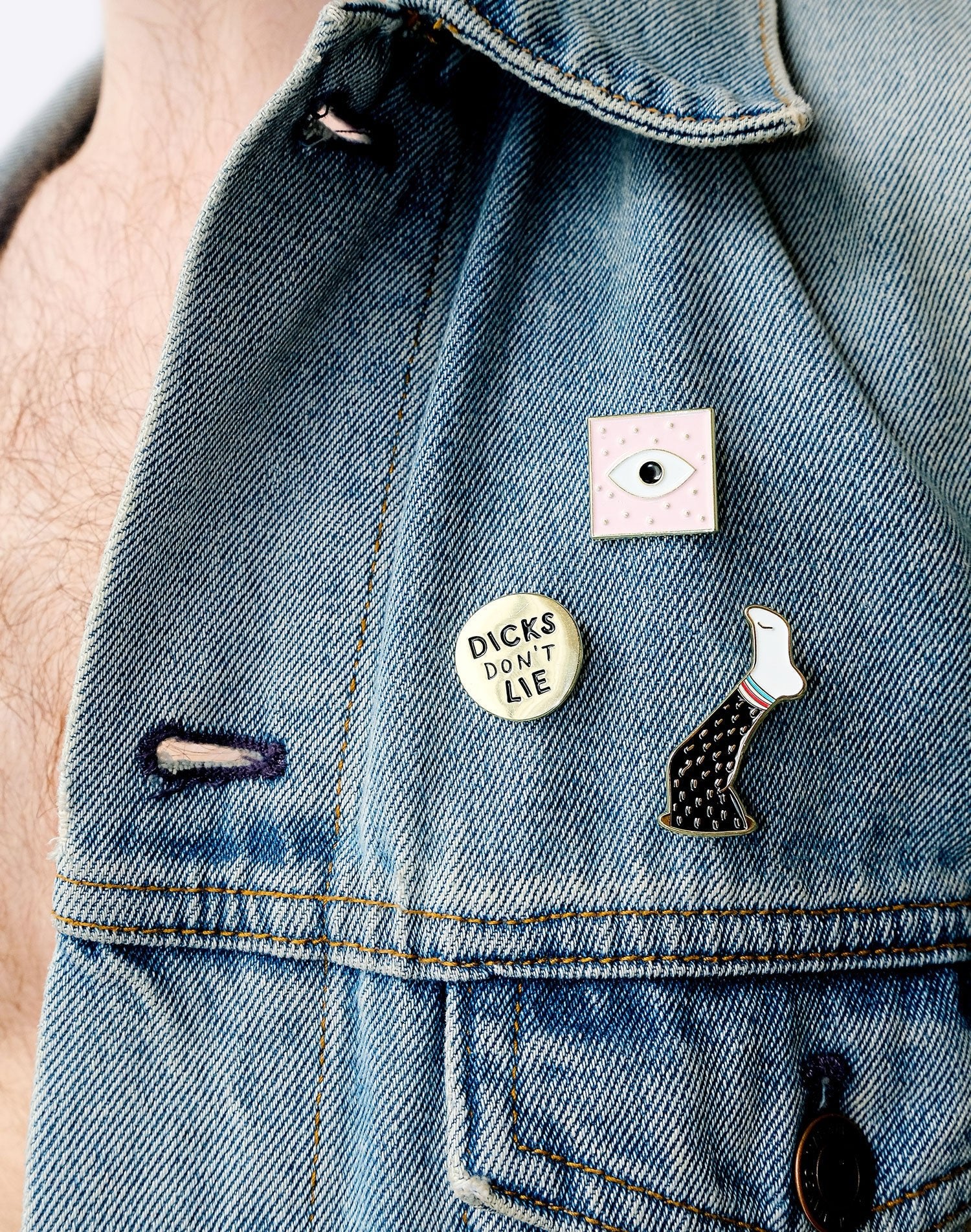 Pin - Pin – Glory Hole - Dicks Don't Lie - PINGLHCPOS