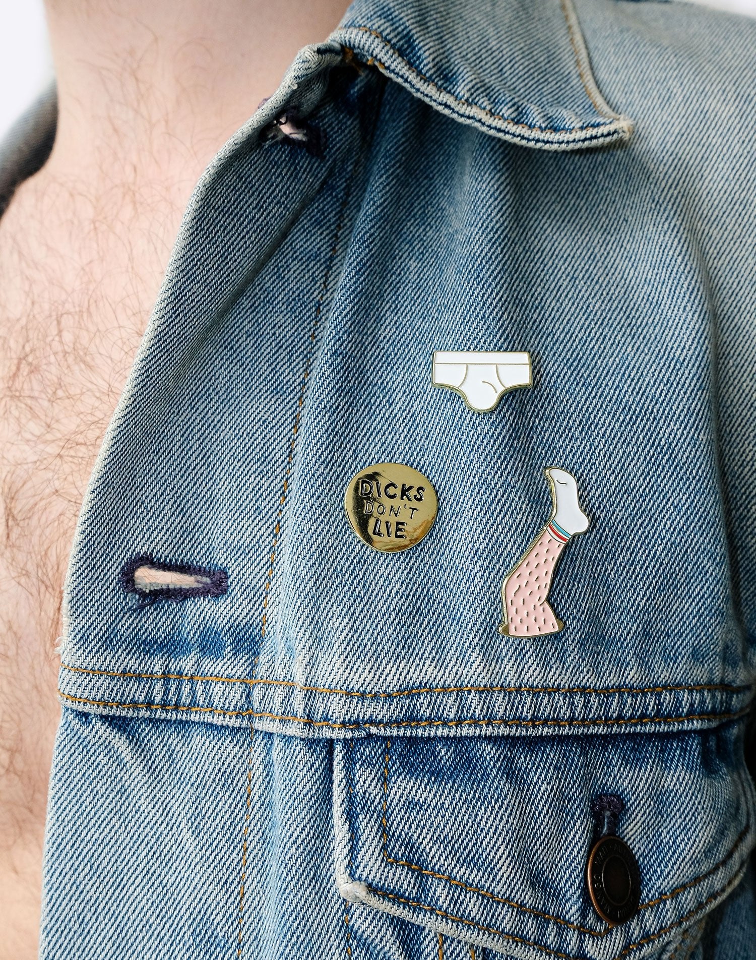 Pin - Pin – Killer Legs - Dicks Don't Lie - PINLEGCPOS