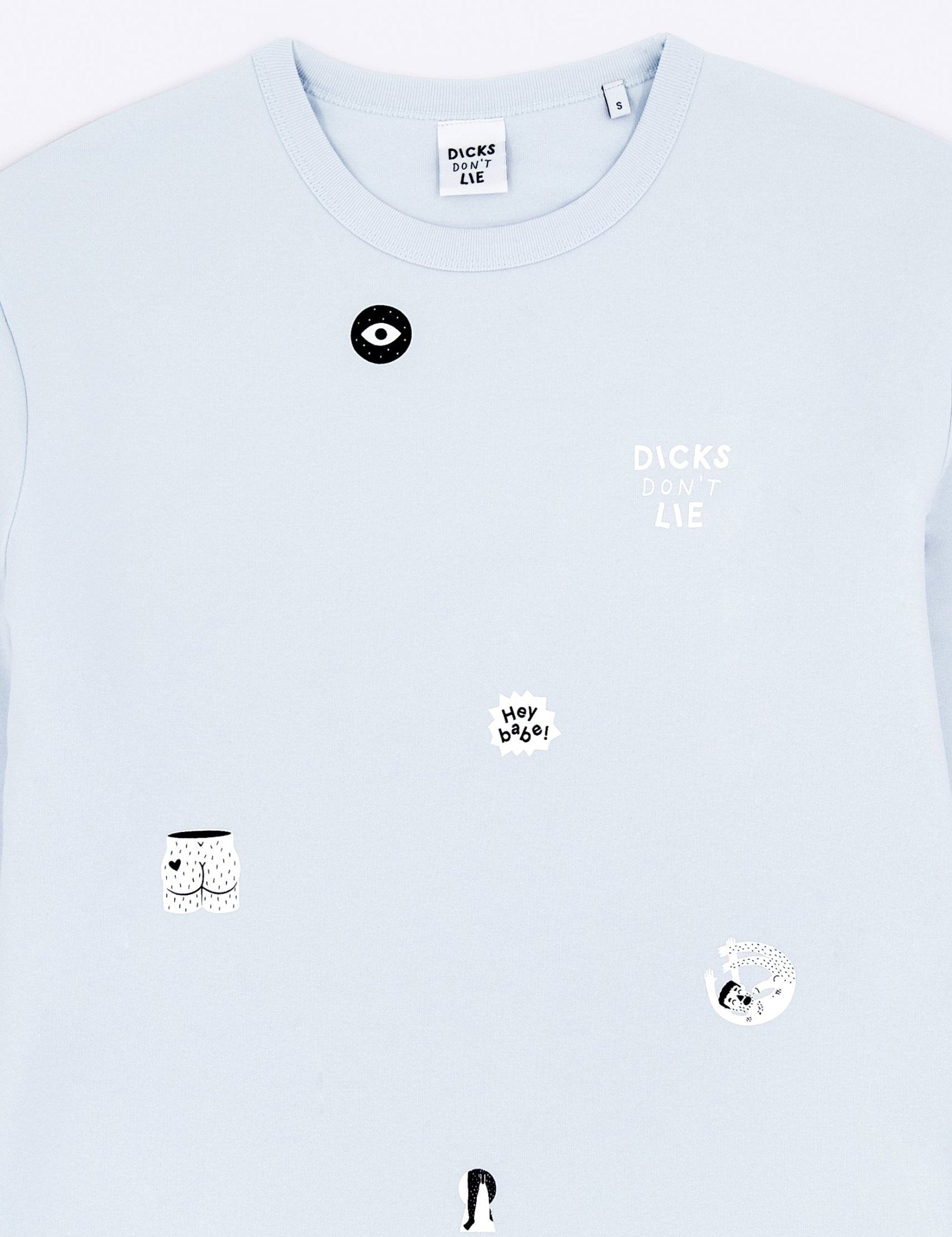 Sweatshirt - Sweatshirt – Hey Babe - Dicks Don't Lie - 19021304