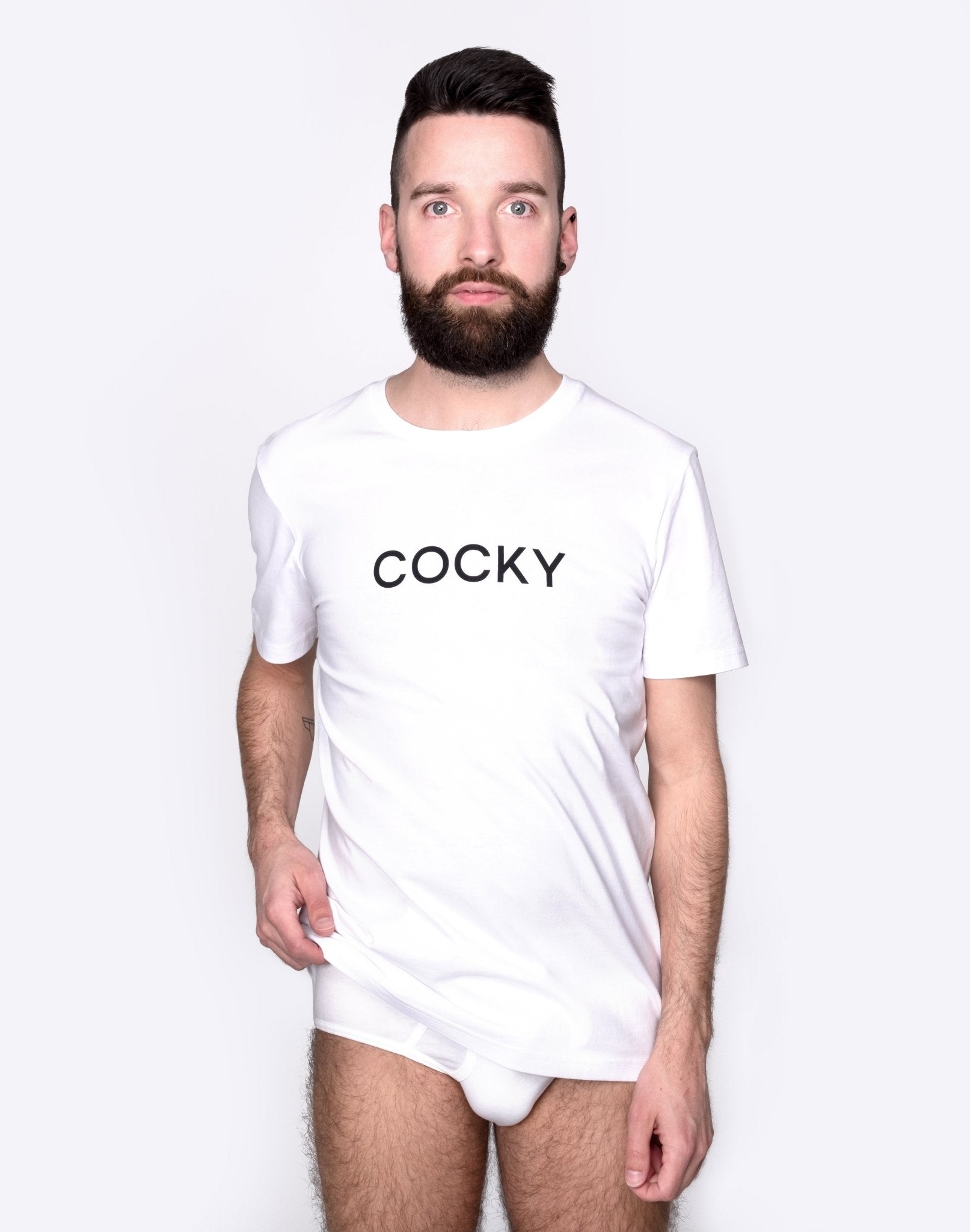T-Shirt - T-Shirt – Cocky - Dicks Don't Lie - 19010401