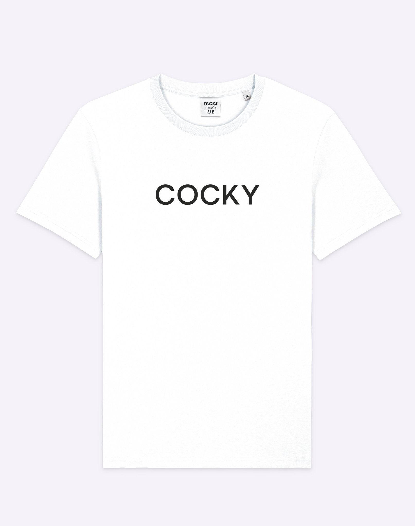 T-Shirt - T-Shirt – Cocky - Dicks Don't Lie - 19010401
