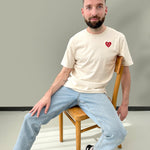 T-Shirt - T-Shirt – DDL Heart Patch - Dicks Don't Lie - 22012815