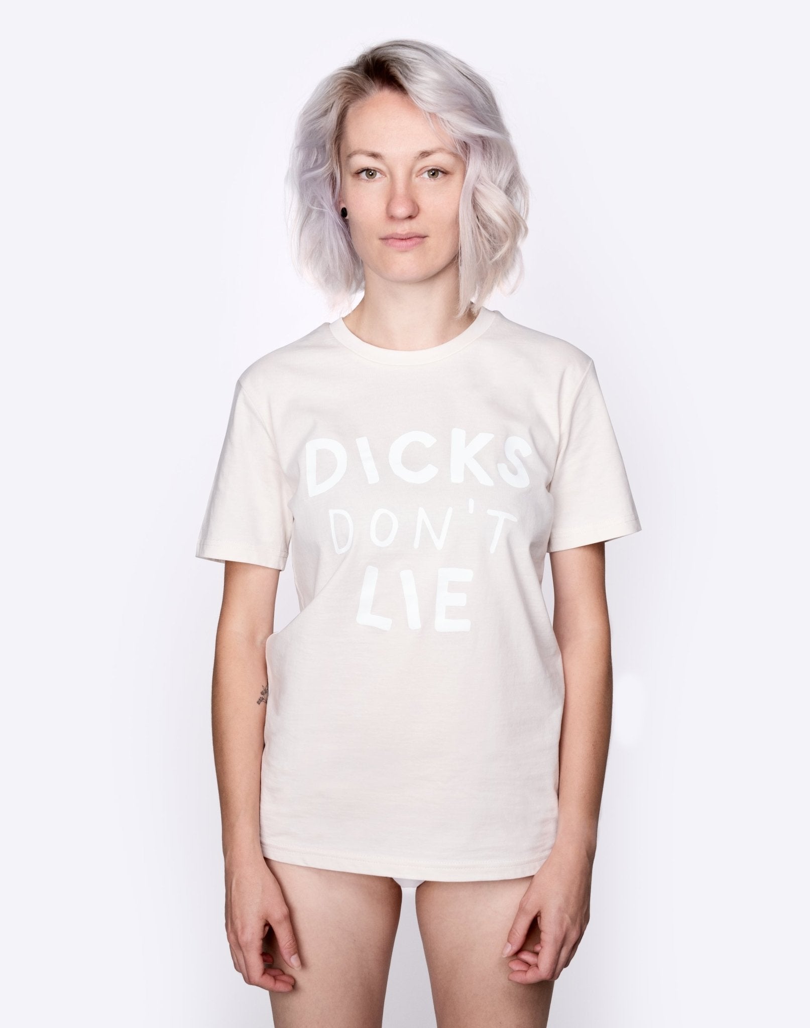 T-Shirt - T-Shirt – Dicks Don't Lie - Dicks Don't Lie - 19010103