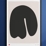 Screenprint - Art – Elephant (50x70) - Dicks Don't Lie - ARTELEBL5070