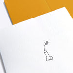 Card - Card – Just because - Dicks Don't Lie - GCAJBEBWA6