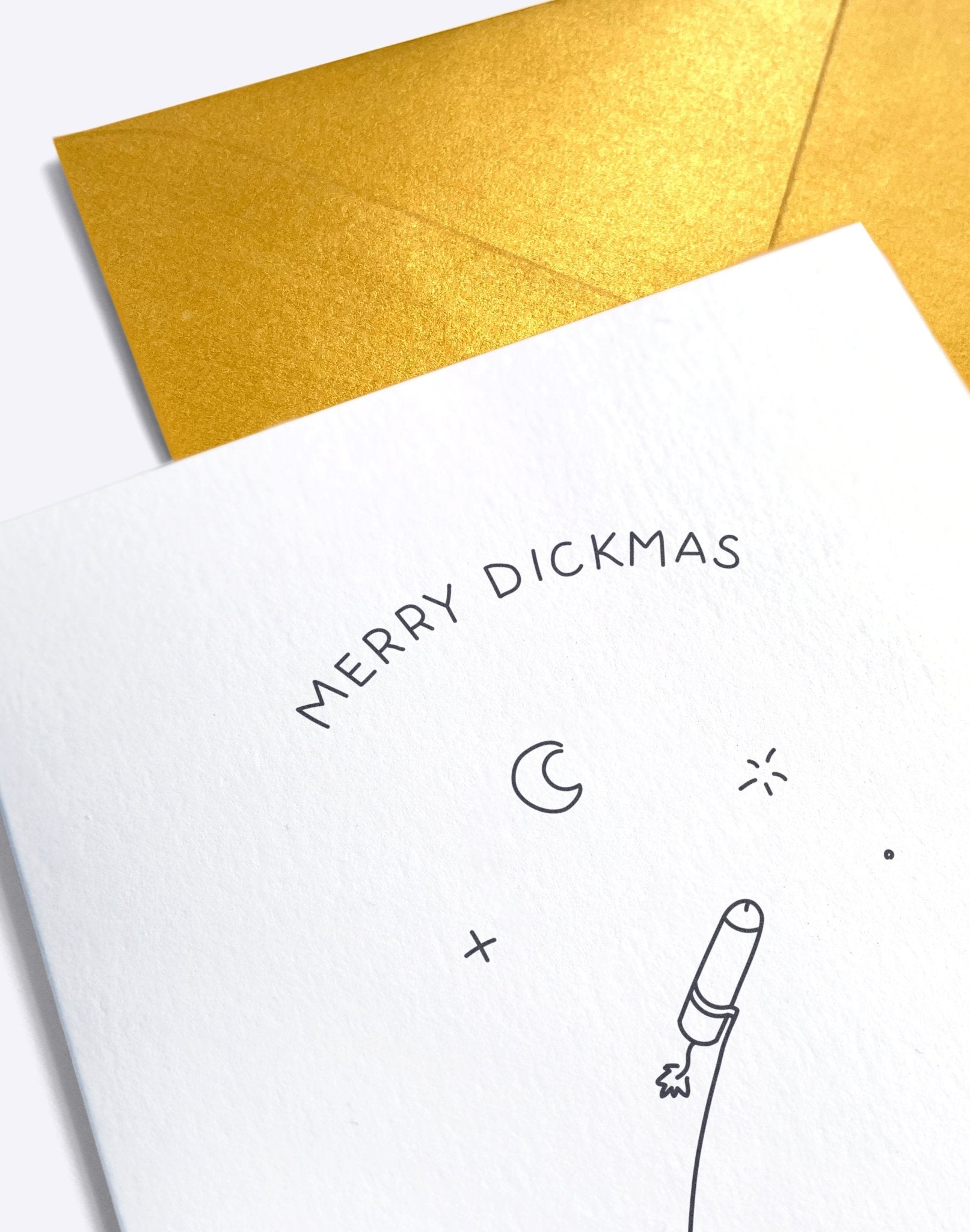 Dickmas Card - Dickmas Card – And a happy New Year - Dicks Don't Lie - DCAHNYBWA6