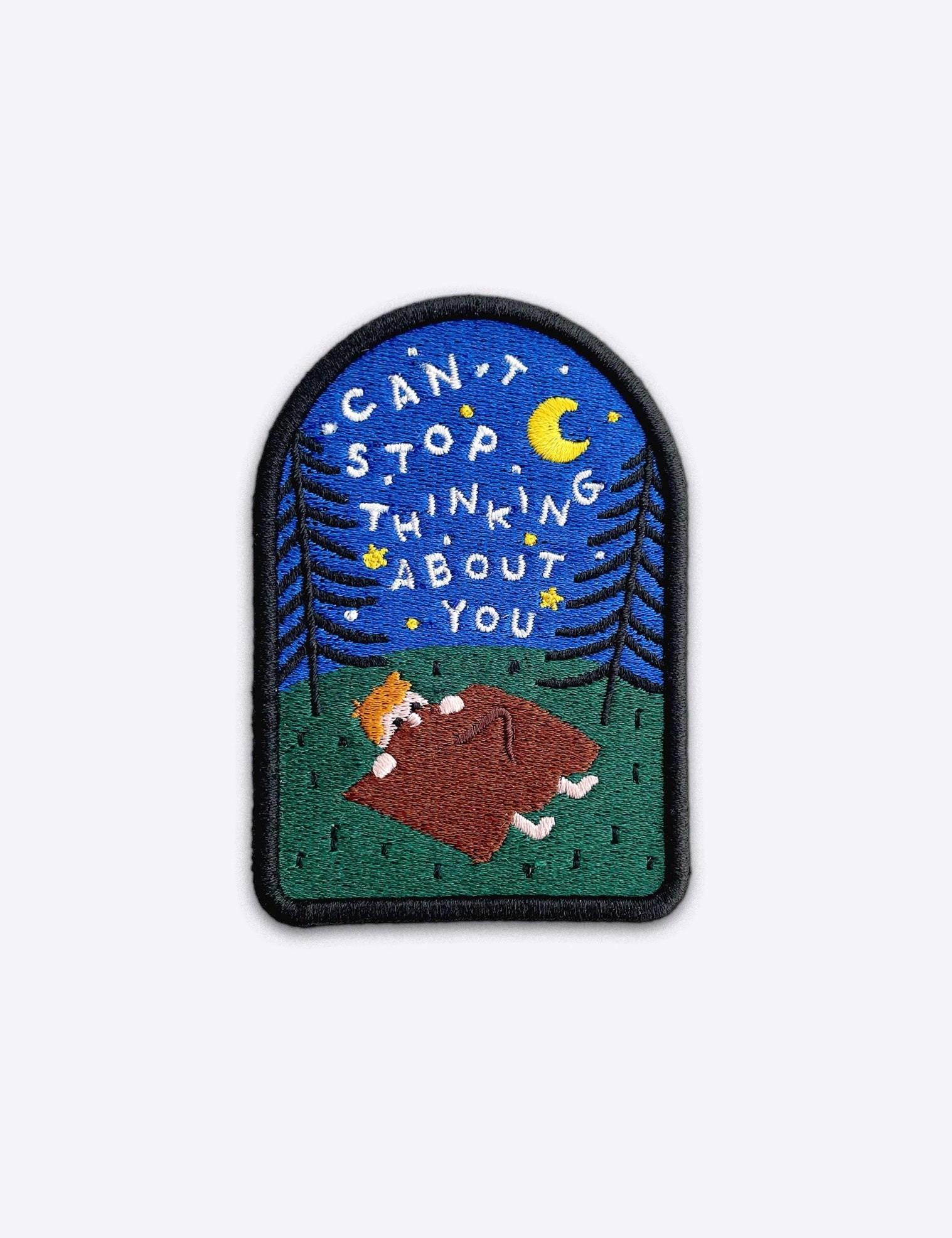 Iron - On Patch – Can't stop thinking about you - Dicks Don't Lie
